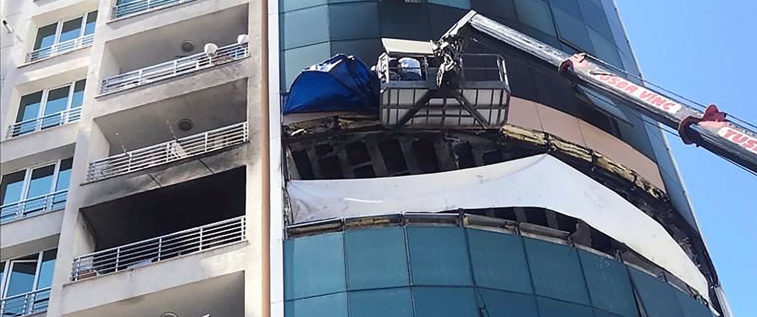 Bina cephesi ve plaza cephesi için cam giydirme